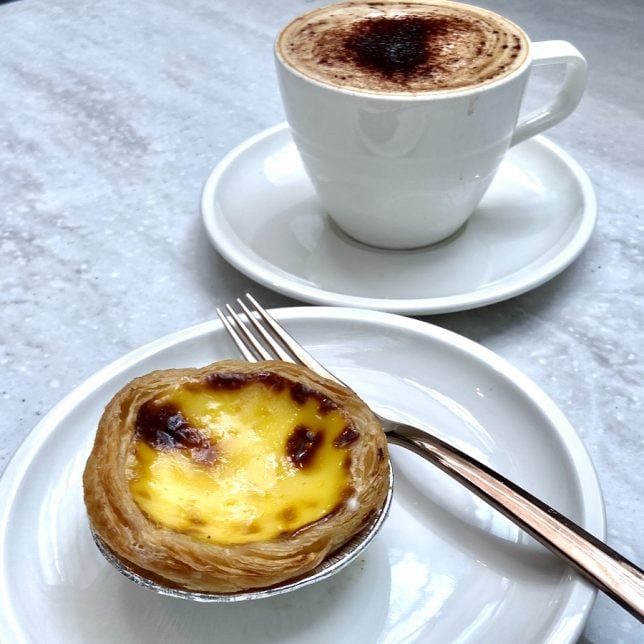 The best egg tart in Singapore at Capitol