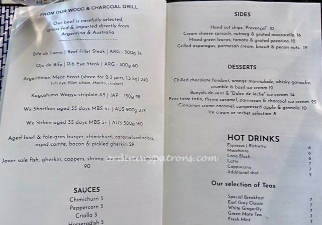 Bochinche Restaurant Amoy Street Menu