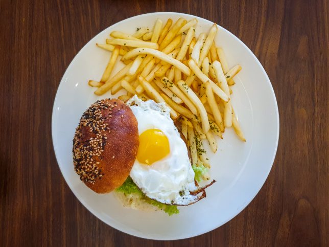 Kamome Bakery Teriyaki Burger