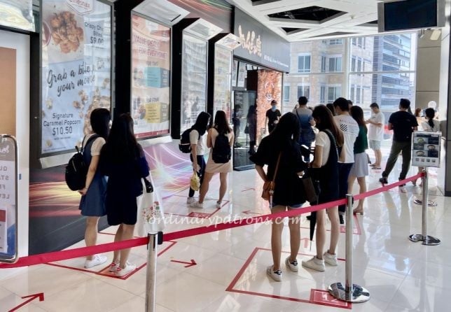 Fire Ramen Orchard Cineleisure Queue