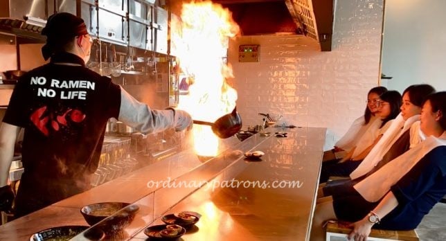 Menbaka Fire Ramen Experience
