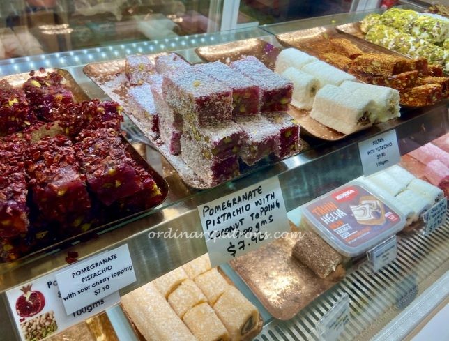 Ottoman Turkish Delights Desserts Singapore