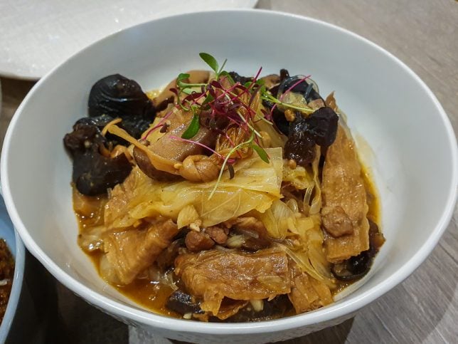 Chap Chye at  Bonding Kitchen Peranakan Restaurant