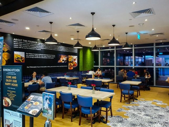 Bonding Kitchen Modern Peranakan Restaurant at Gateway Orchard