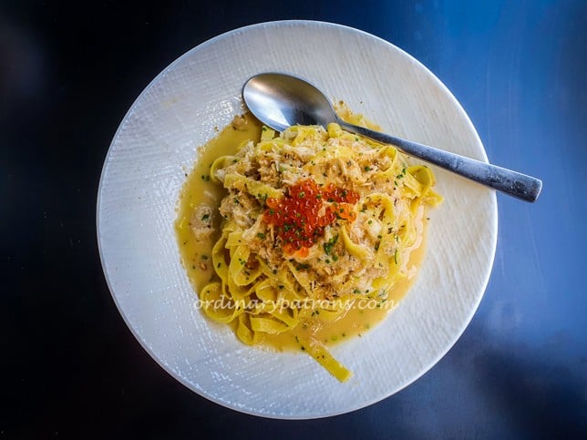 The Brewing Ground Crabment Tagliatelle