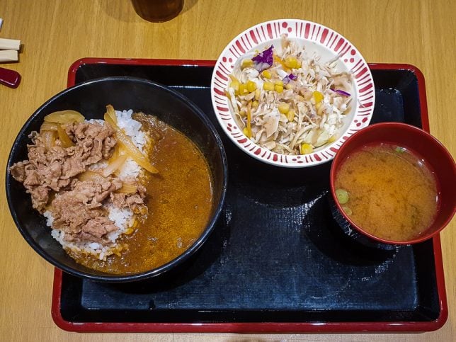 Sukiya in Suntec Singapore