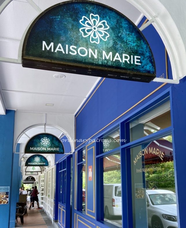 Maison Marie Bistrot & Market : New Cafe at Rail Mall