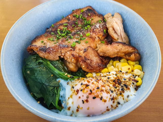 Salt & Pepper Chicken Don at Two Bakers Cafe