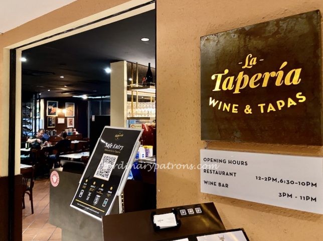 La Taperia Spanish Restaurant Review