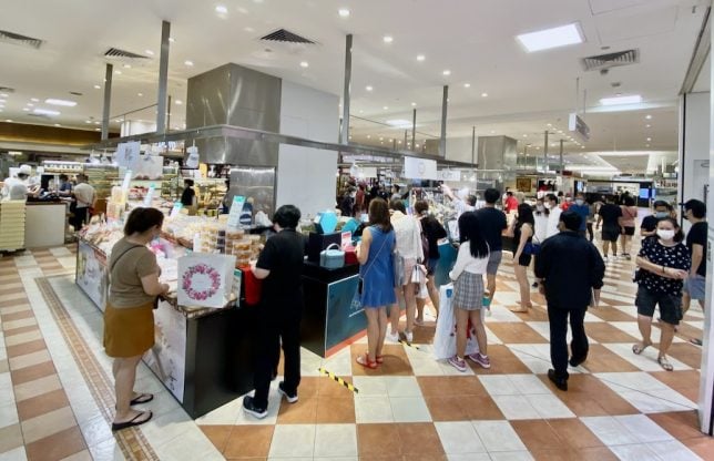 Japanese Food Takeaway from Takashimaya