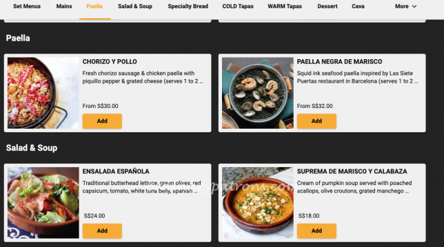 Spanish Food Delivery from La Taperia