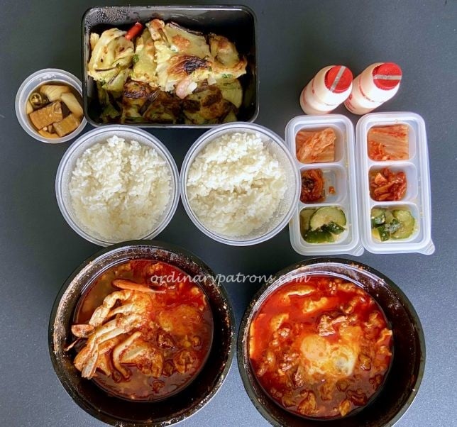 Oddle Korean Food Delivery from SBCD Korean Tofu House