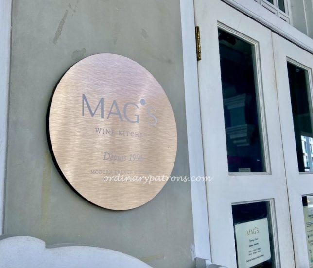 Mag's Wine Kitchen Keong Saik Road Review