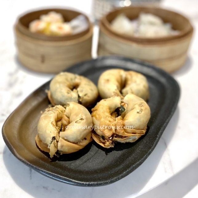 Lunch at new Min Jiang Goodwood Park Chinese restaurant Singapore with pictures of menu, private room, dim sum