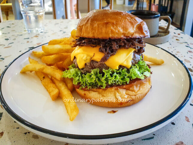 Little Rogue Coffee Wagyu Burger