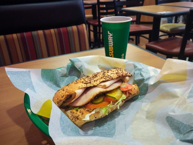Eat at SingPost Centre - Subway
