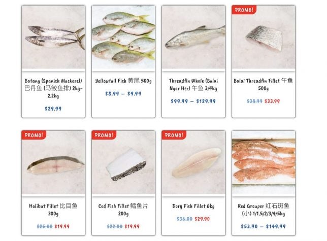 FishMart Fresh Fish Delivery Singapore review