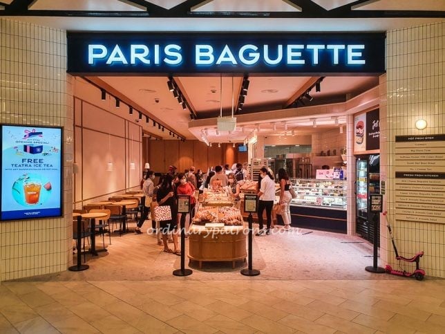 Paris Baguette Bakery Café in PLQ Mall