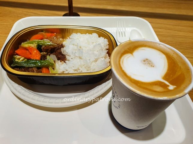 Lunch at Paris Baguette in PLQ 