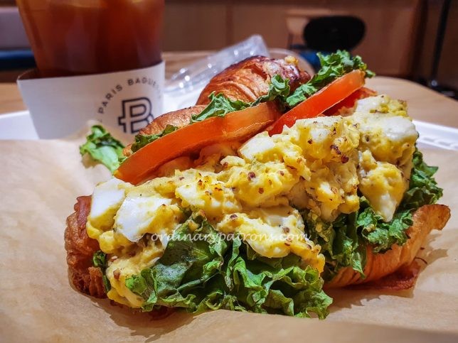 Egg Mayo Croissant Sandwich at PB PLQ 