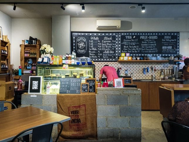 The Clueless Goat Cafe in Goldhill Centre