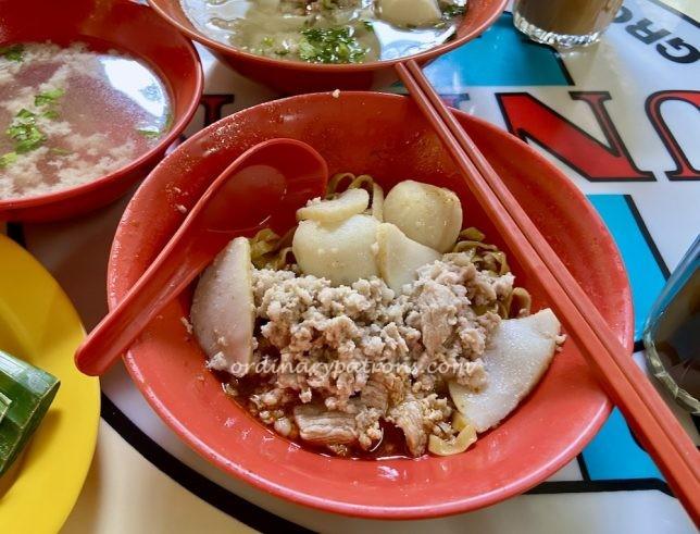 Ah Lim Mee Pok and Kway Teow Soup at Joo Chiat