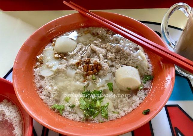 Ah Lim Mee Pok and Kway Teow Soup at Joo Chiat