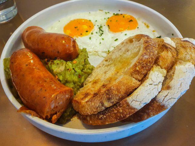 Chorizo, Eggs & Avo at Apollo Coffee Bar 