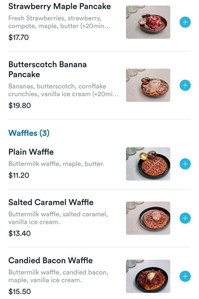 Menu of Apollo Coffee Bar