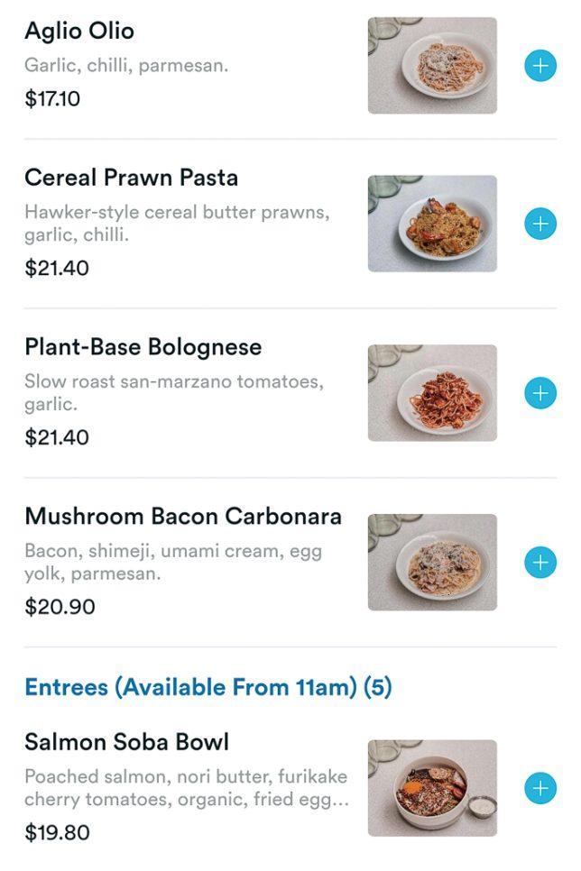 Menu of Apollo Coffee Bar