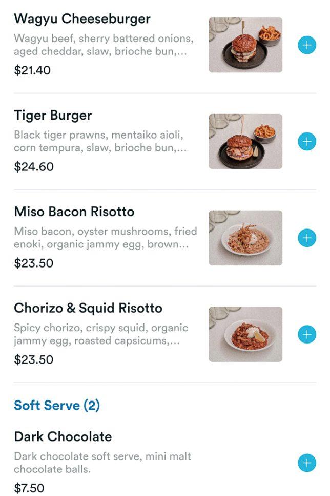 Apollo Coffee Bar menu