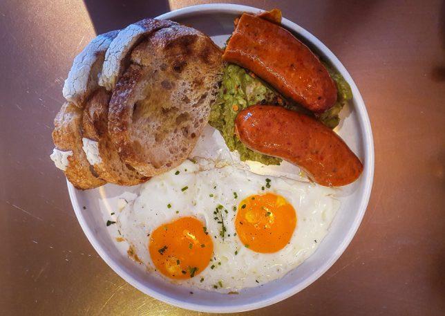 Chorizo, Eggs & Avo at Apollo