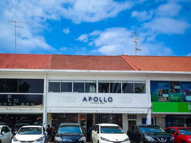 Apollo Coffee Bar in Serangoon Gardens