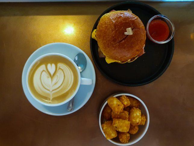 Breakfast Burger at Apollo