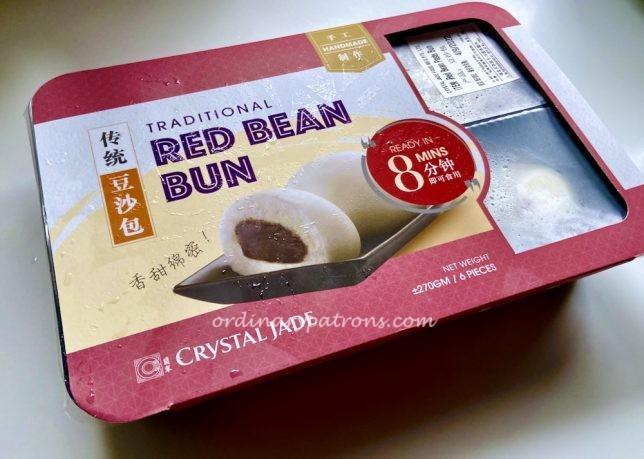 Crystal Jade Frozen Red Bean Bun Review