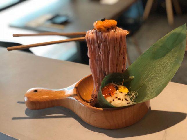 Hana Restaurant - Flying noodles