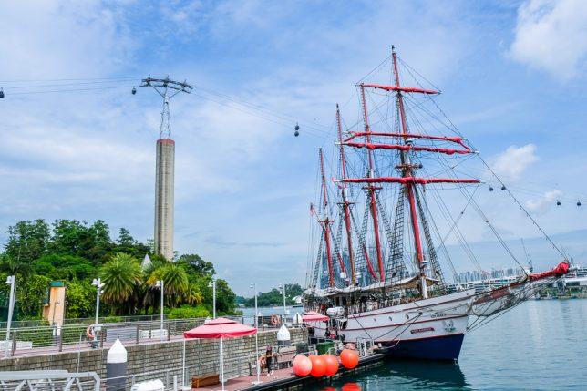 Tall Ship Royal Albatross at Sentosa