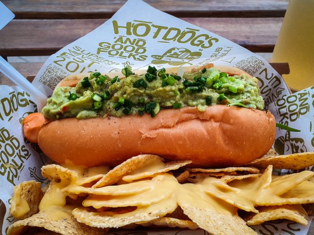 Super Sub Hotdogs The King Guacamole Hot Dog