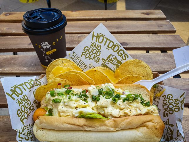 Super Sub Hotdogs Truffle Egg-Mayo Nice