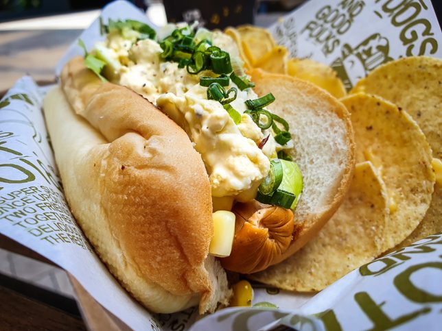 Truffle Egg-Mayo Nice Hotdog
