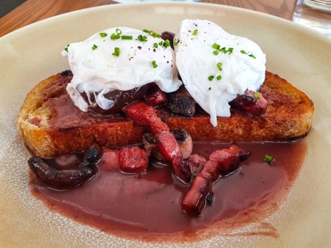 Eggs in Meurette at Supernova