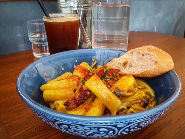 Bacon & Pumpkin Rigatoni at Supernova