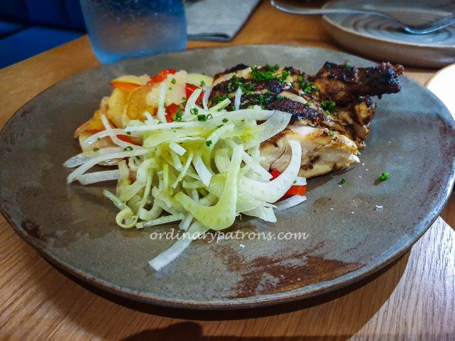 Grilled Chicken at Lumbre Restaurant