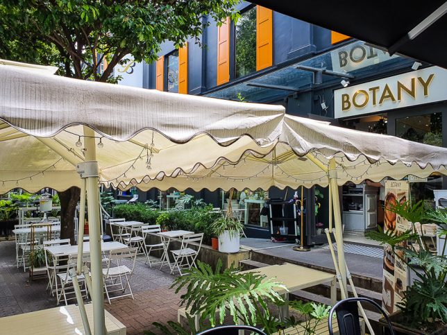 Botany cafe at Robertson Quay