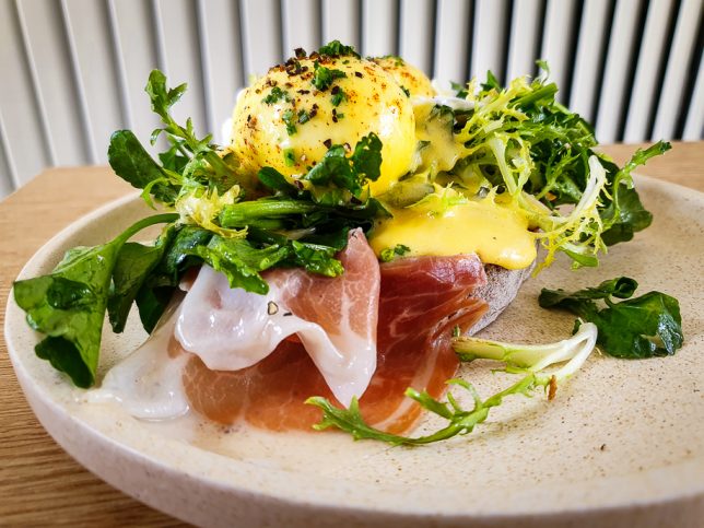 Egg Benedict at Plain Vanilla Katong