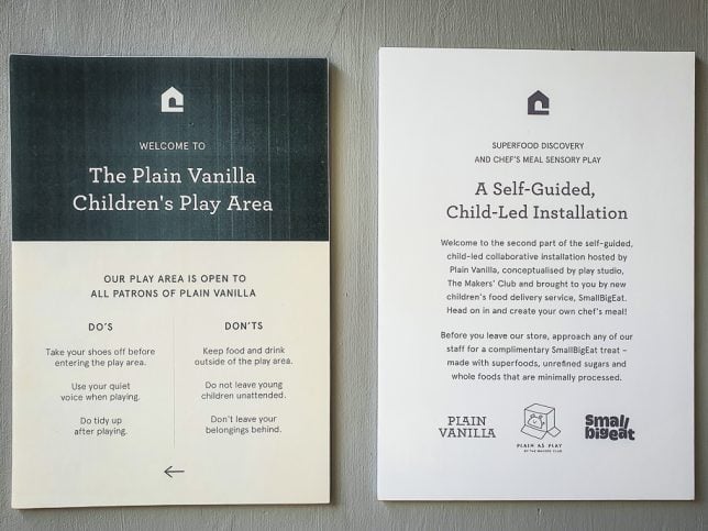 Plain Vanilla Children's Play Area