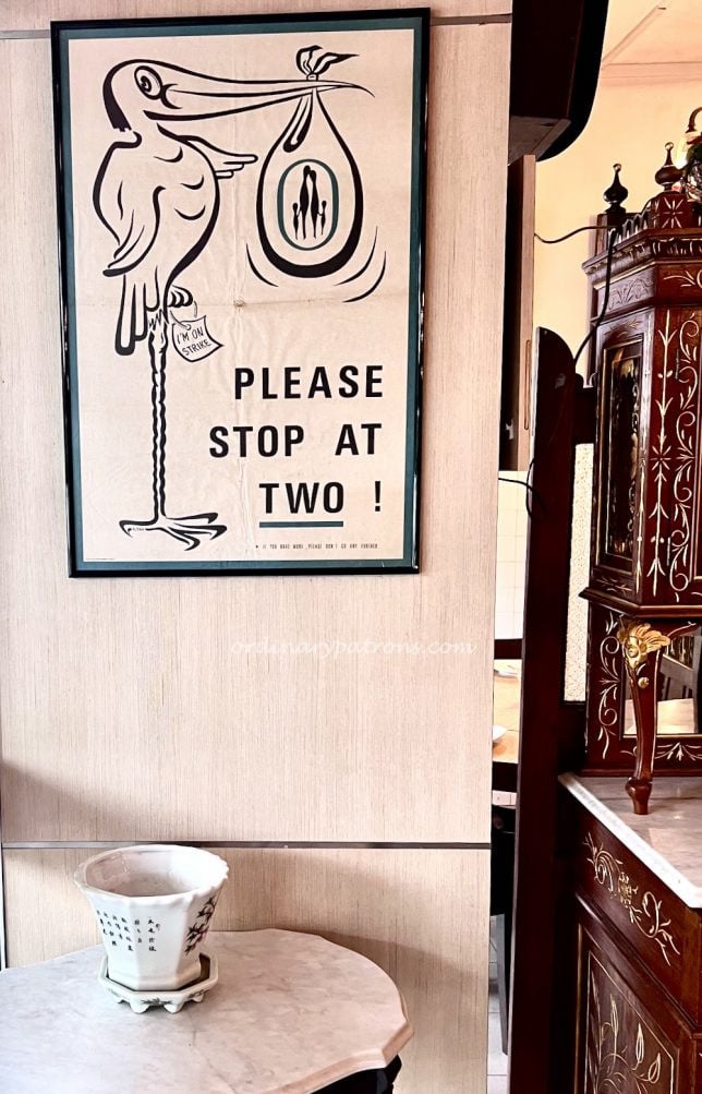 Bumbu Restaurant Review Singapore Family Planning Board poster