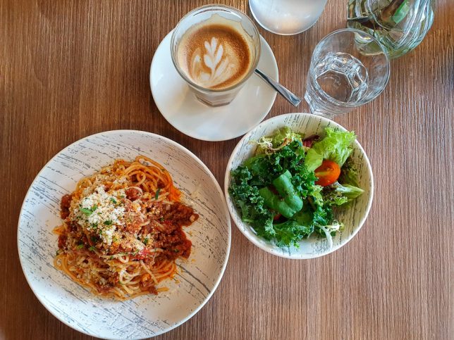 Memo Cafe Set Lunch pasta