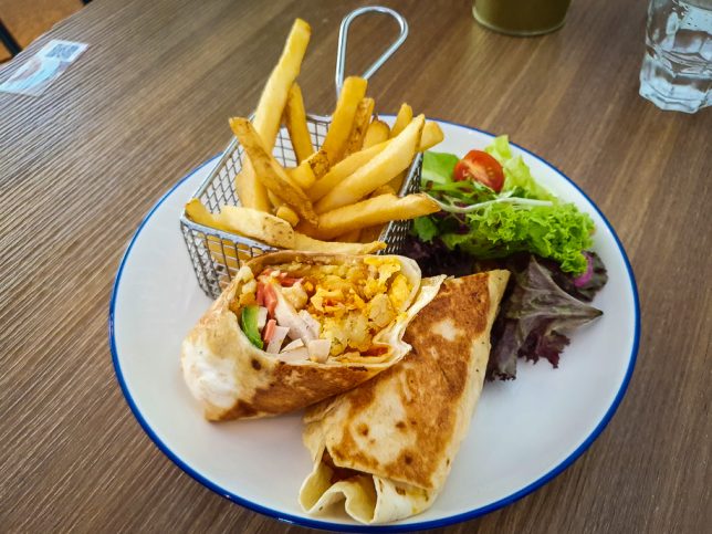 Memo Cafe Set Lunch Burrito