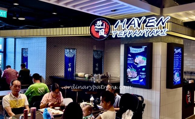 New JEM Kopitiam Food Hall Guide Haven Teppanyaki Menus & Prices